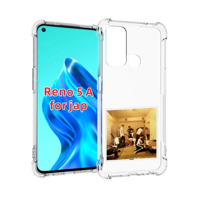 

Чехол MyPads Уроборос Скриптонит улица 36 для Oppo Reno 5A, Прозрачный, Tocco
