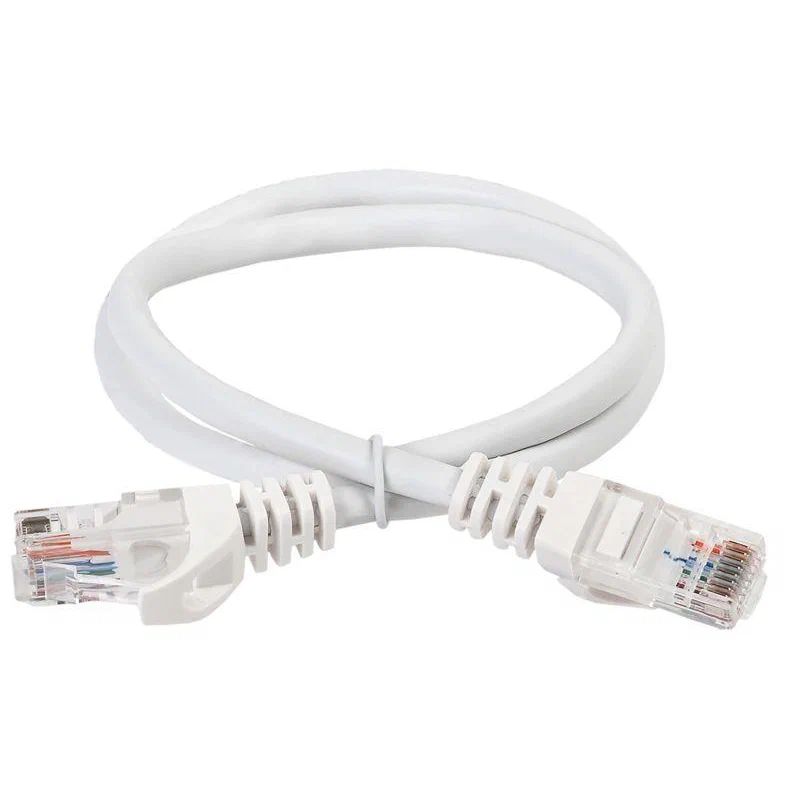 

Патч-корд ITK RJ45-RJ45 вилка-вилка 2м (ITK PC08-C5EUL-2M-SL-WT), Белый, PC08-C5EUL-2M-SL-WT