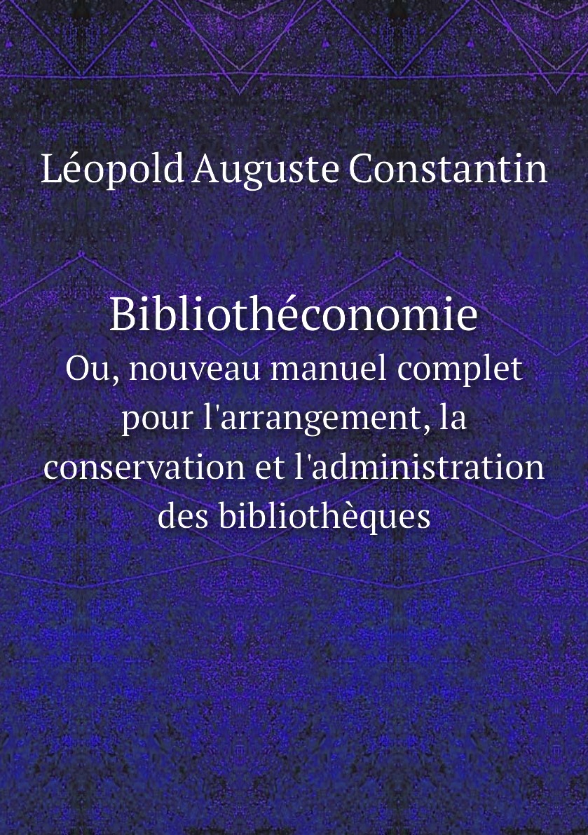 

Bibliotheconomie