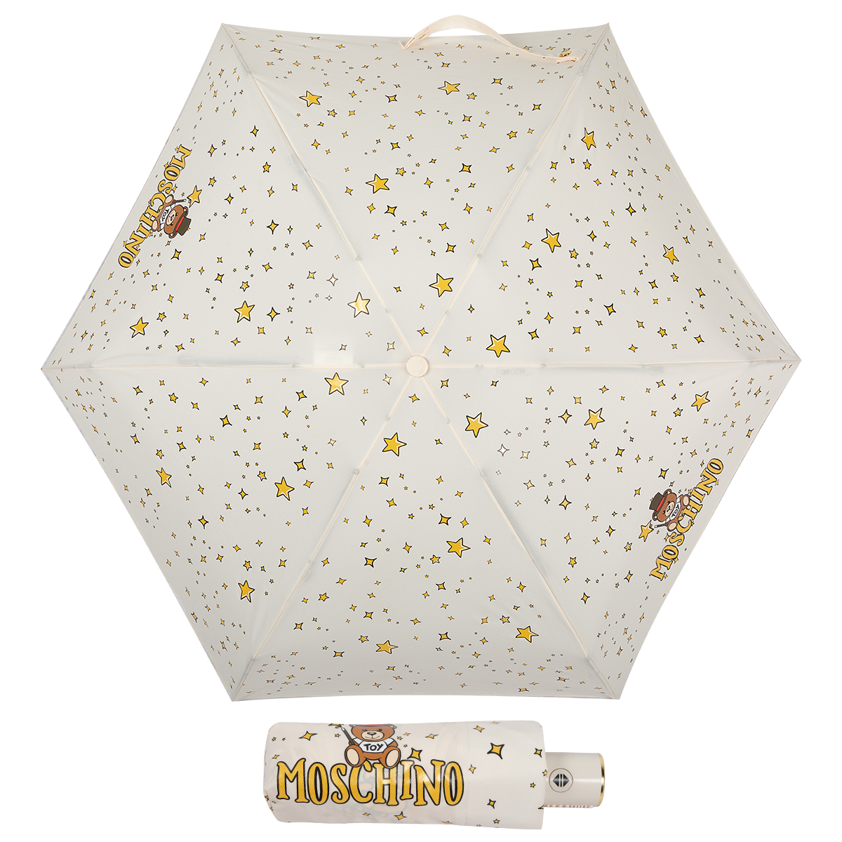 

Зонт складной Moschino 8323-compactI Toy Constellation Cream, product-3157