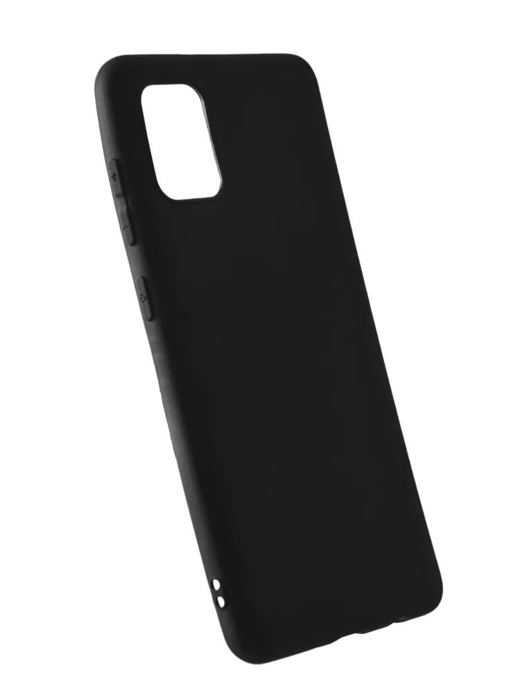 

Чехол защитный TPU LuxCase для Realme 8, Чёрный, 1,1 мм, Черный