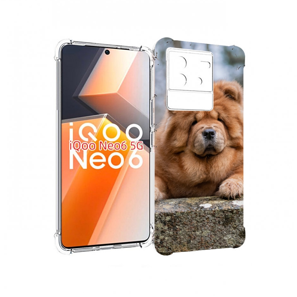 

Чехол MyPads чау чау для Vivo iQoo Neo 6 5G, Прозрачный, Tocco
