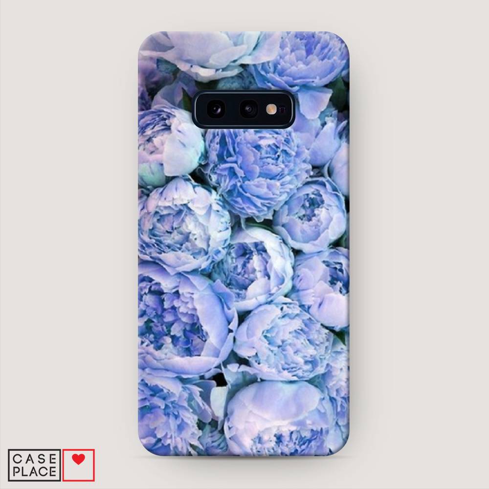 

Пластиковый чехол "Пионы голубые" на Samsung Galaxy S10E, 27220-6