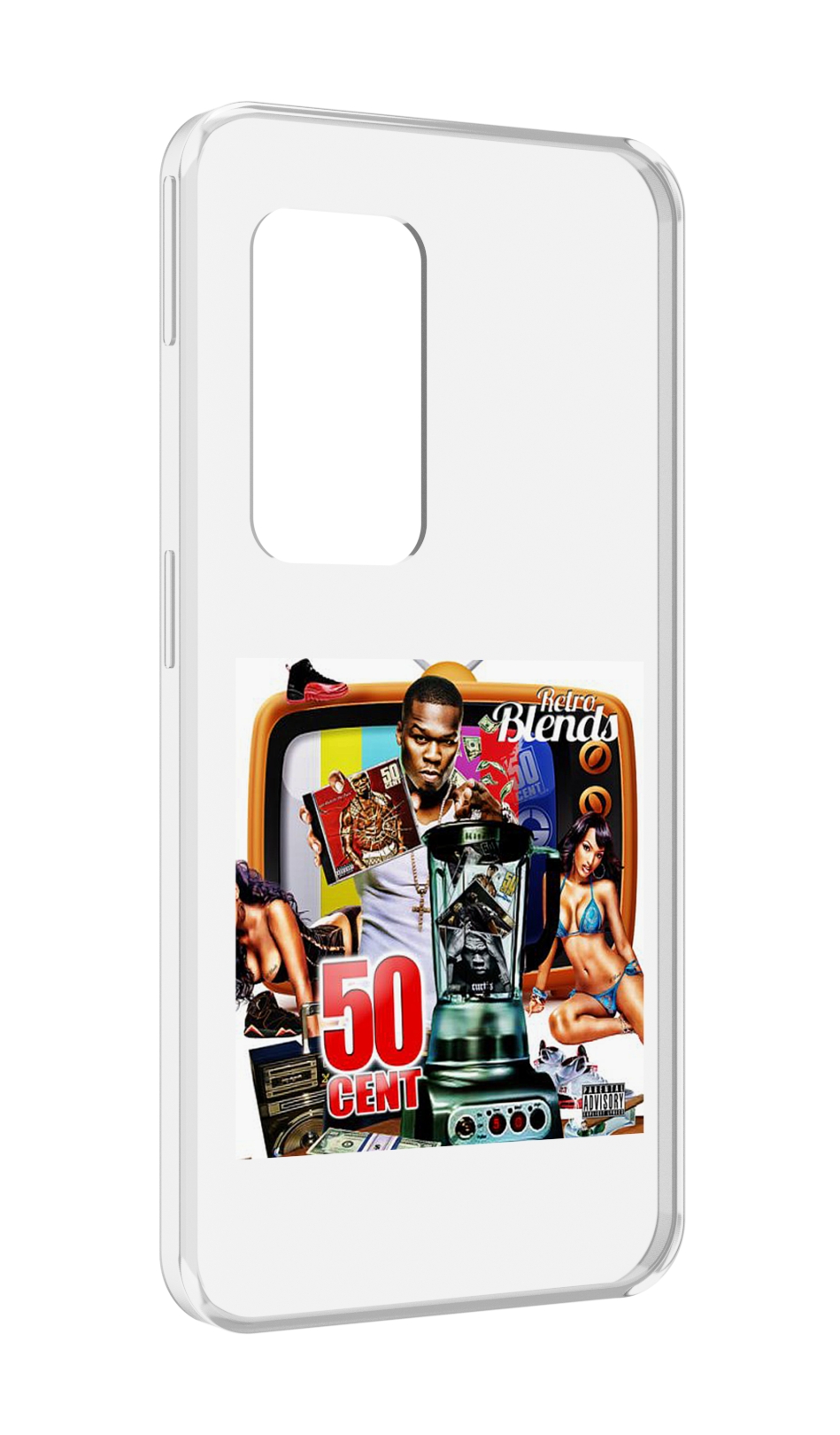 

Чехол MyPads 50 Cent - Retro 50 Cent Blends для UleFone Power Armor X11 Pro, Прозрачный, Tocco