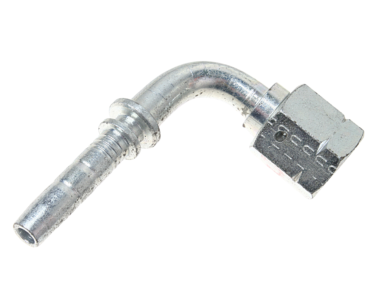 Фитинг JIC90°(Г) конус 37°(74°) 1/4" (7/16"-20) M22592-04-04