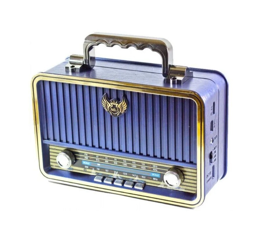 

Радиоприемник Kemai MD-1907USB New Blue; Black, Синий;черный, MD-1907USB New