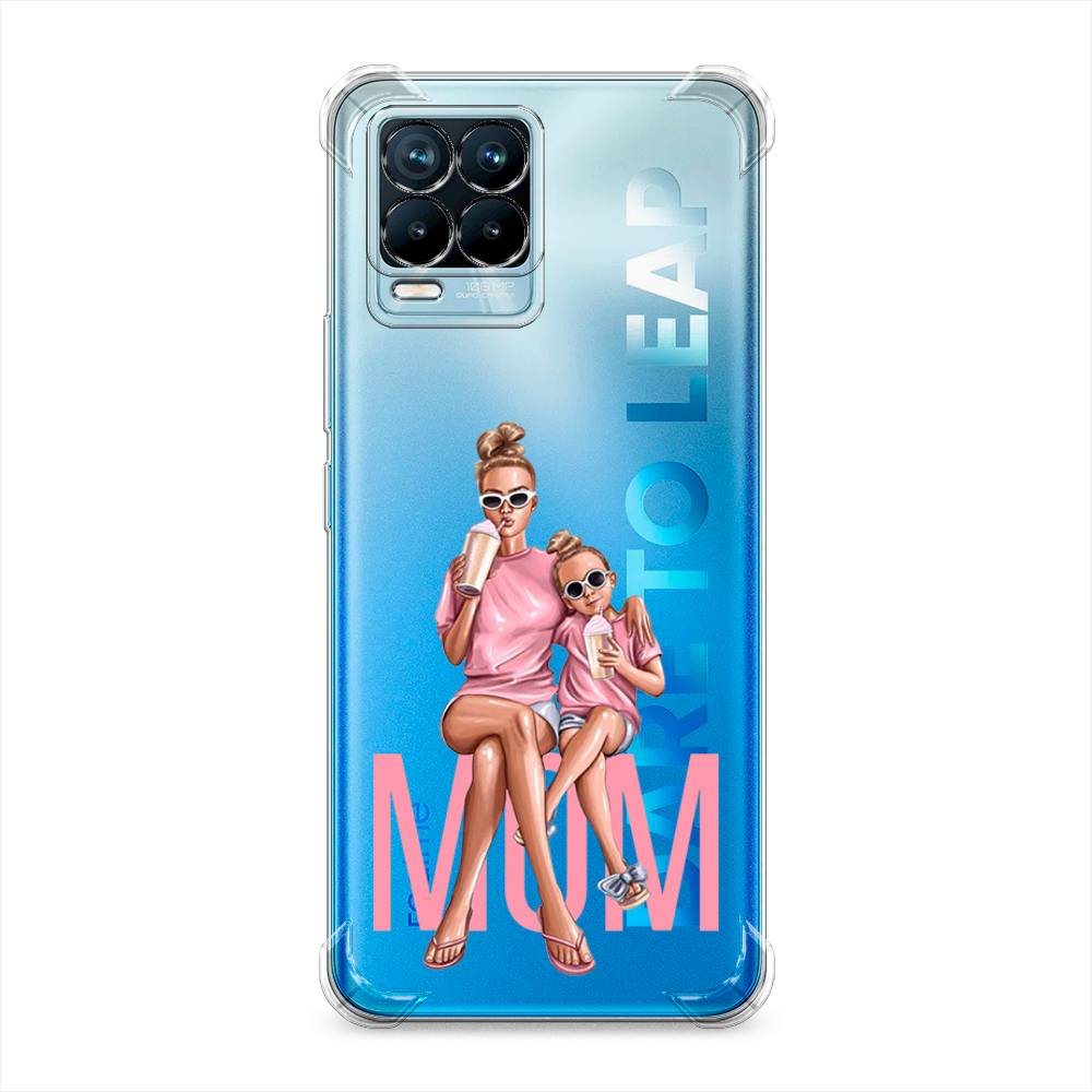 фото Противоударный силиконовый чехол "lovely mom" на realme 8 pro awog