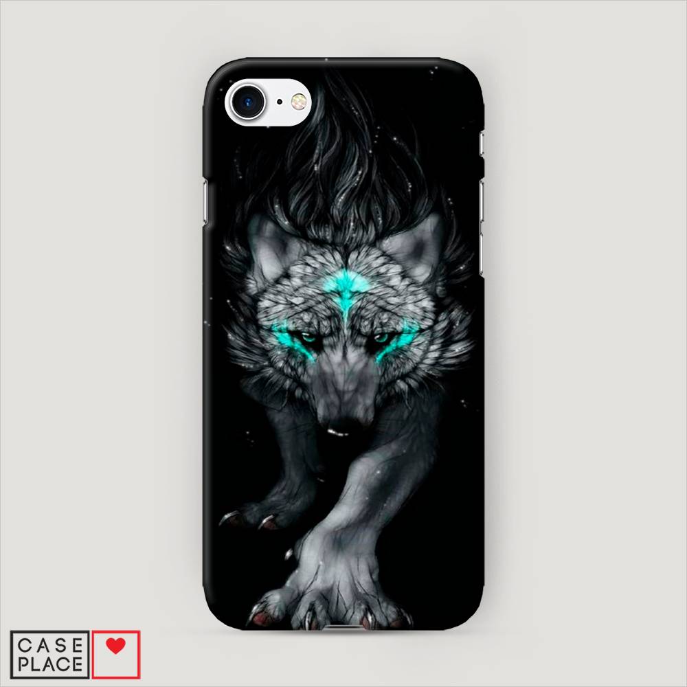 

Пластиковый чехол "Волшебный волк" на Apple iPhone SE 2020, 12420-1