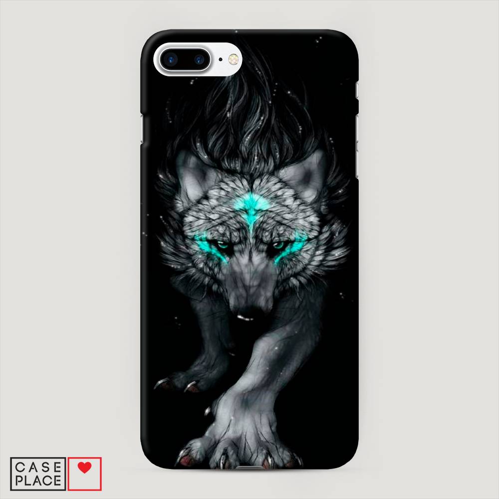 

Пластиковый чехол "Волшебный волк" на Apple iPhone 8 Plus, 10920-1