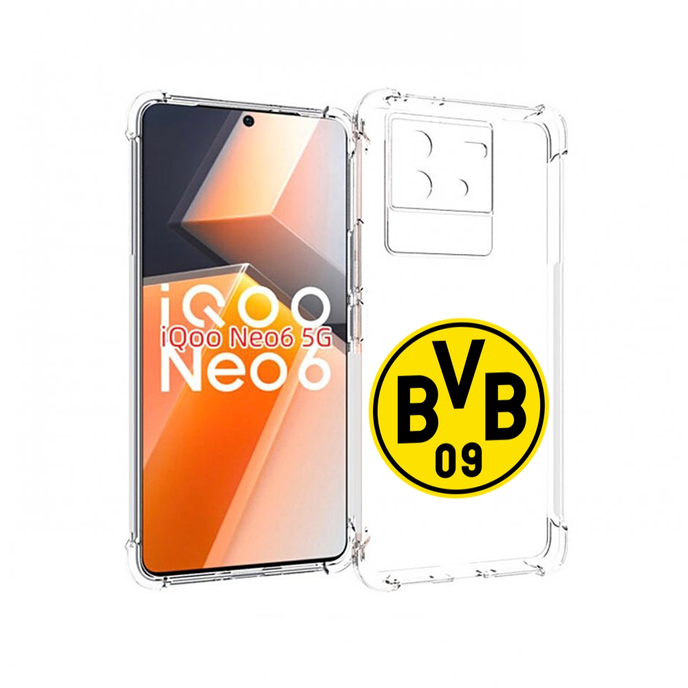 

Чехол MyPads фк-боруссия для Vivo iQoo Neo 6 5G, Прозрачный, Tocco