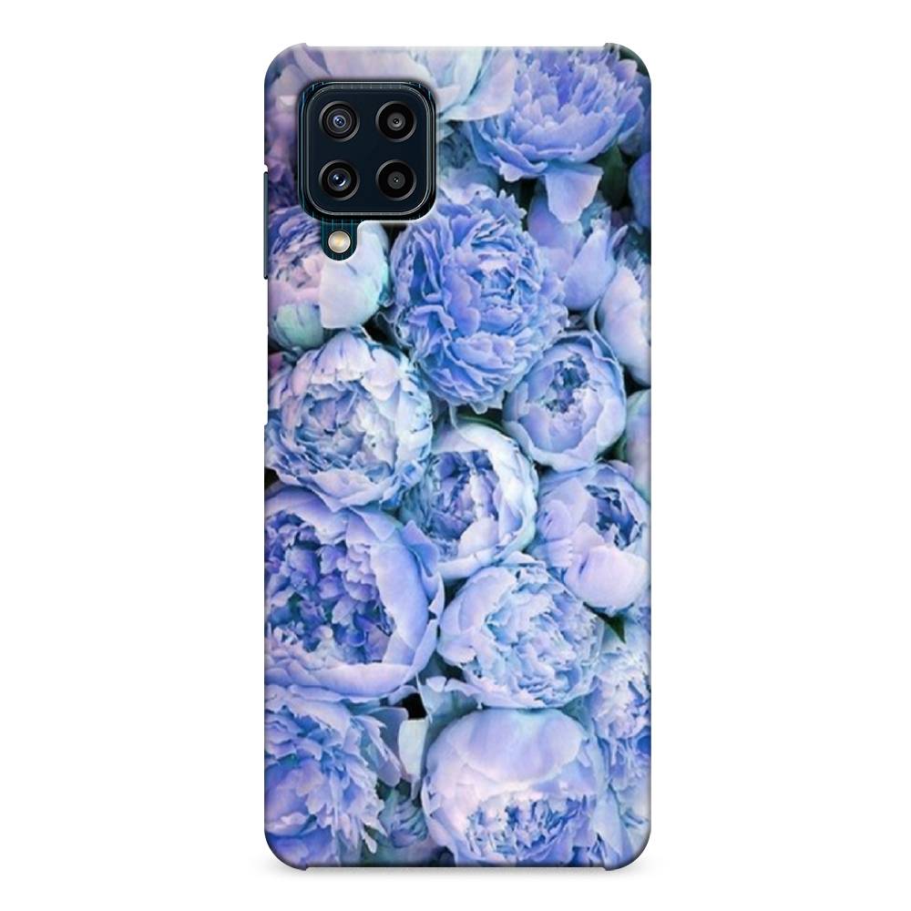 

Пластиковый чехол "Пионы голубые" на Samsung Galaxy M32