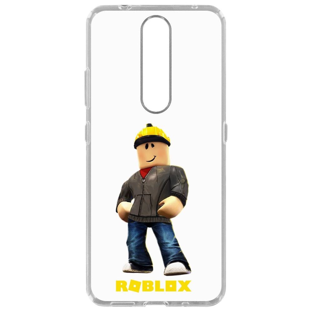 

Чехол-накладка Krutoff Clear Case Roblox-Строитель для Nokia 2.4, Прозрачный