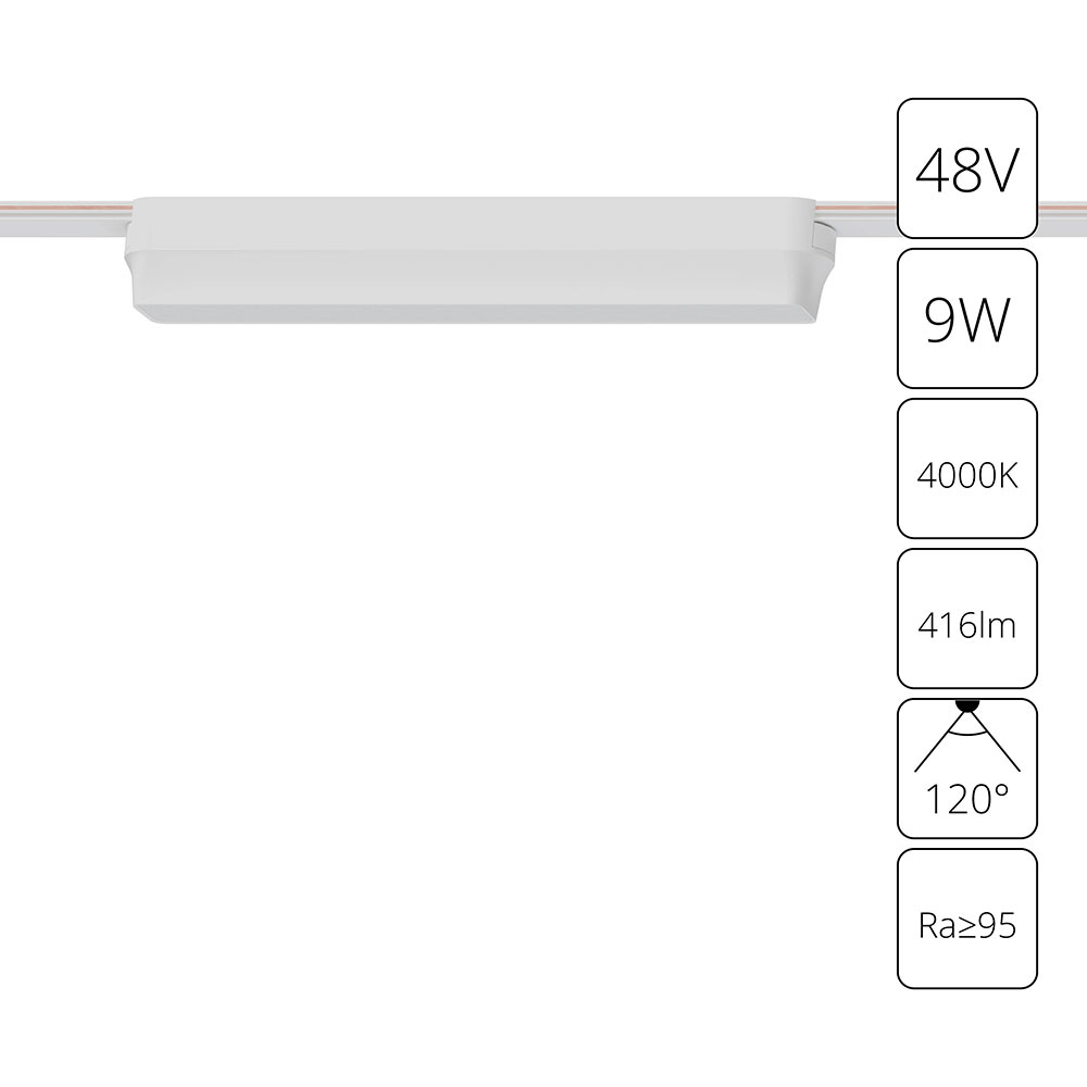 

Трековый магнитный светильник Arte Lamp Rapid A6153PL-1WH, Rapid