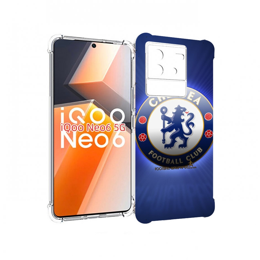 

Чехол MyPads фк челси лондон мужской для Vivo iQoo Neo 6 5G, Прозрачный, Tocco