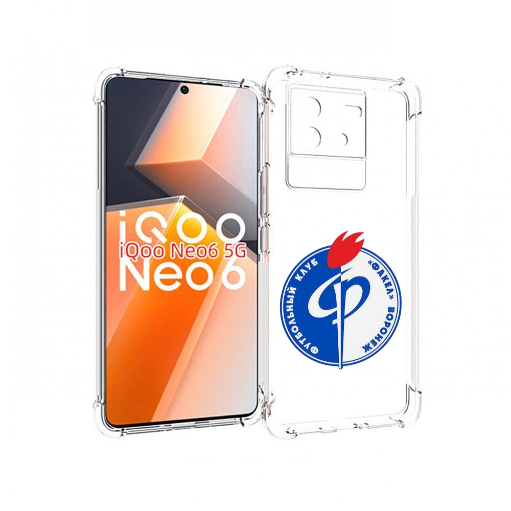 

Чехол MyPads фк факел воронеж мужской для Vivo iQoo Neo 6 5G, Прозрачный, Tocco