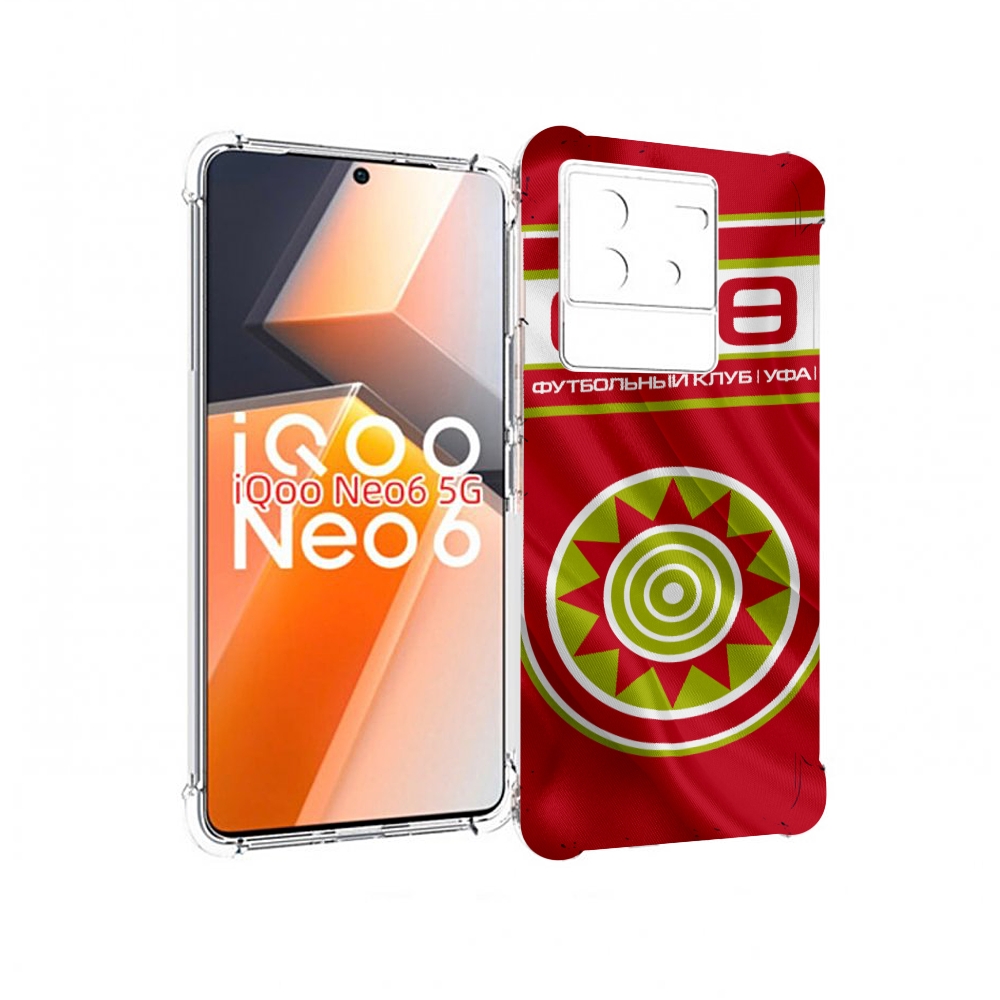 

Чехол MyPads фк уфа для Vivo iQoo Neo 6 5G, Прозрачный, Tocco