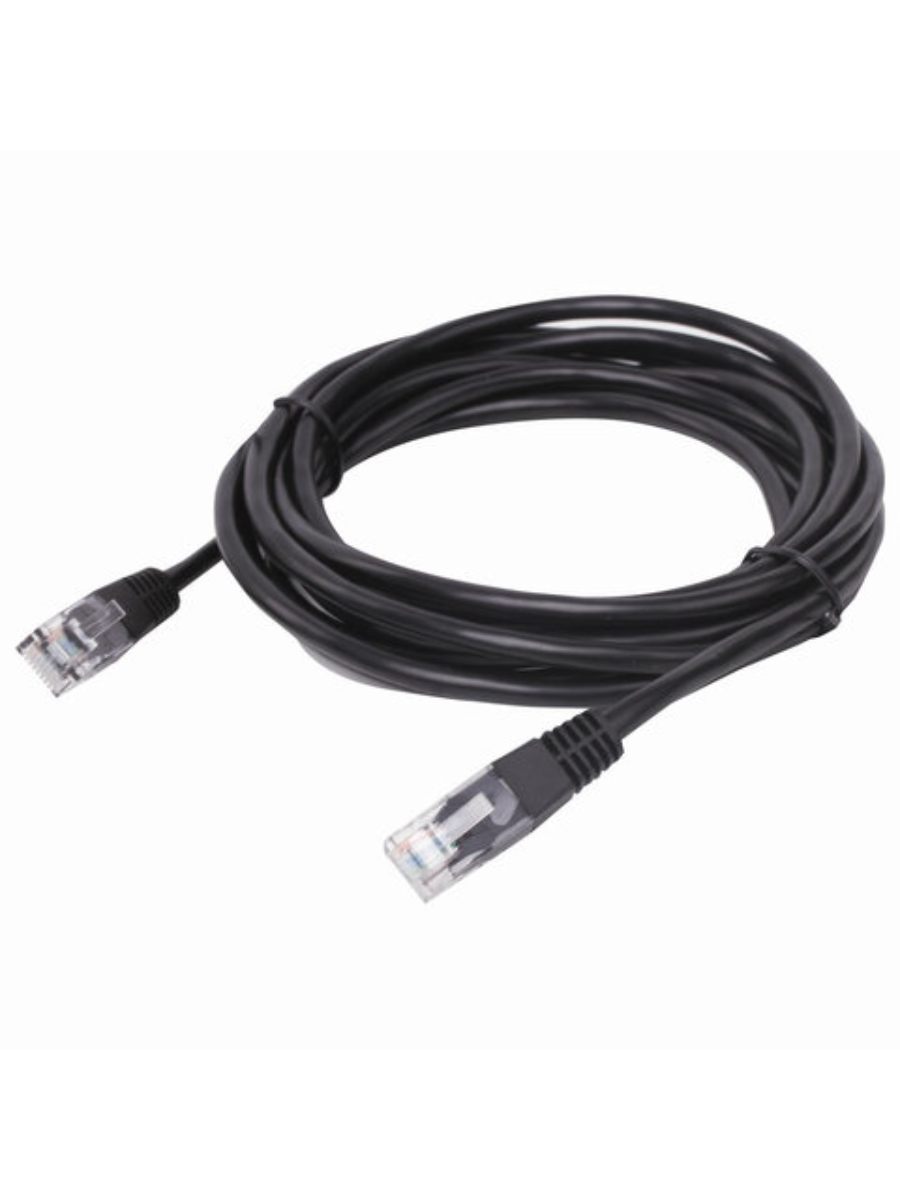 Патч-корд Sonnen RJ-45 без разъемов 3м (513123-2) черный