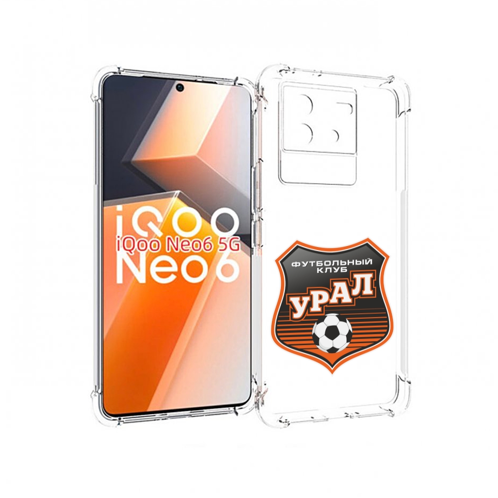 

Чехол MyPads фк урал мужской для Vivo iQoo Neo 6 5G, Прозрачный, Tocco
