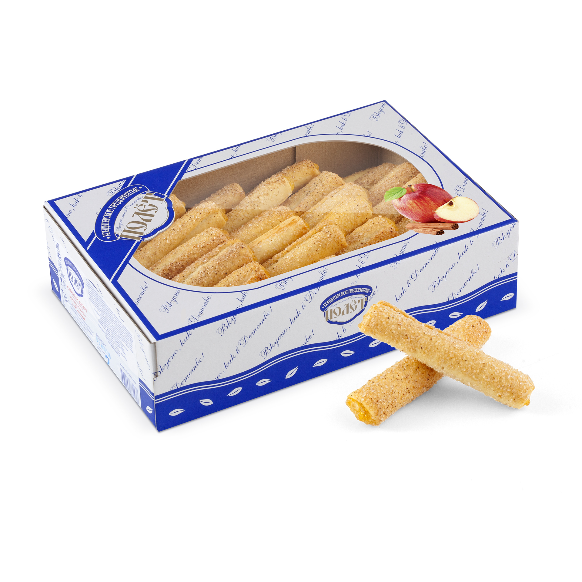 

Слоёный десерт "Лимоньерки" с яблоком и корицей ПОЛЕТ, 500г
