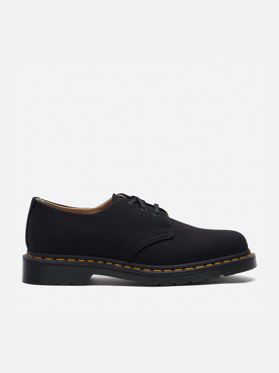 

Полуботинки мужские Dr. Martens 1461 Oxford Canvas черные 45 EU, 1461 Oxford Canvas