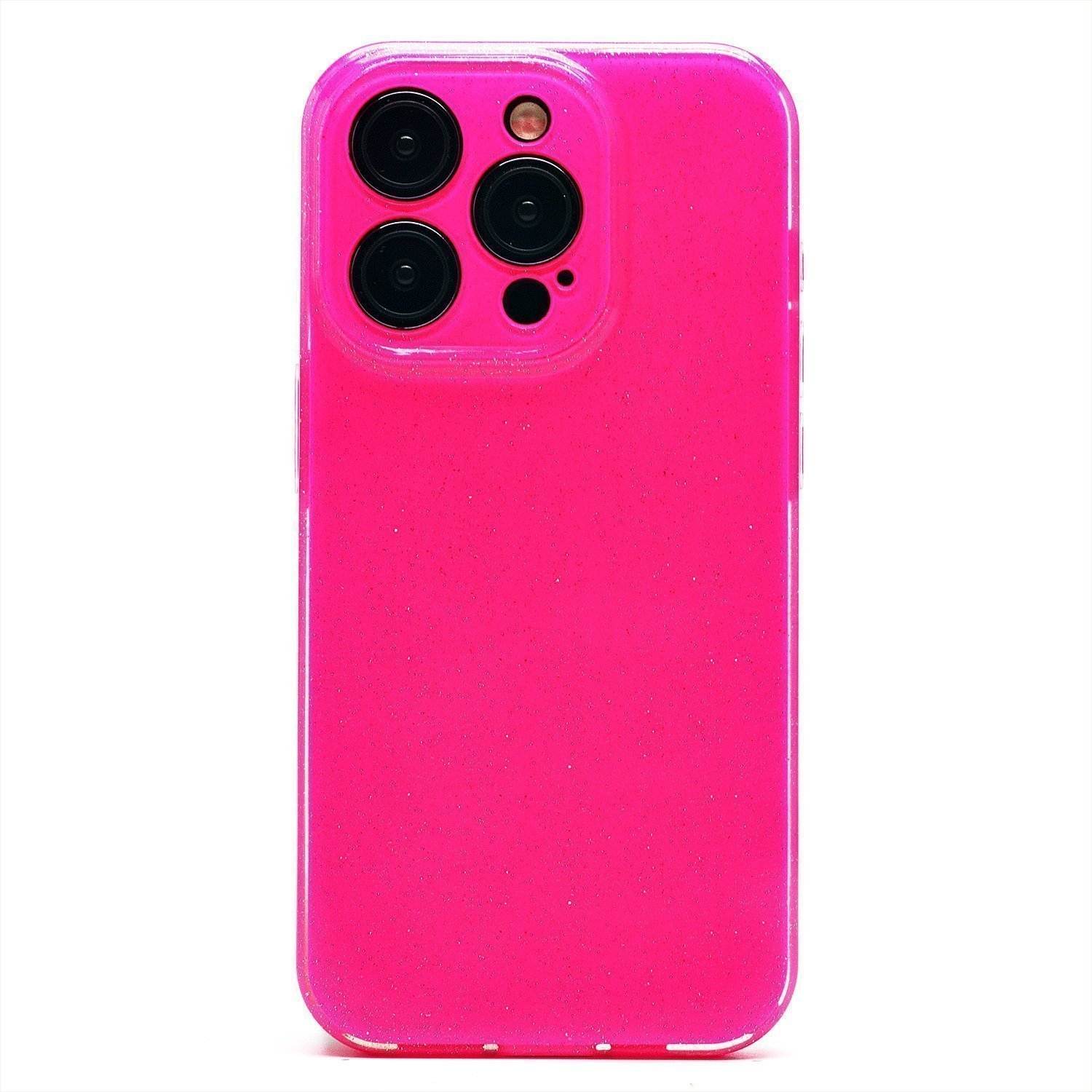 

Чехол для iPhone 15 Pro силиконовый с блестками 3 <розовый>