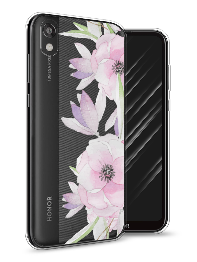 

Чехол Awog на Huawei Y5 2019 "Нежные анемоны", Розовый;черный;фиолетовый, 69050-8