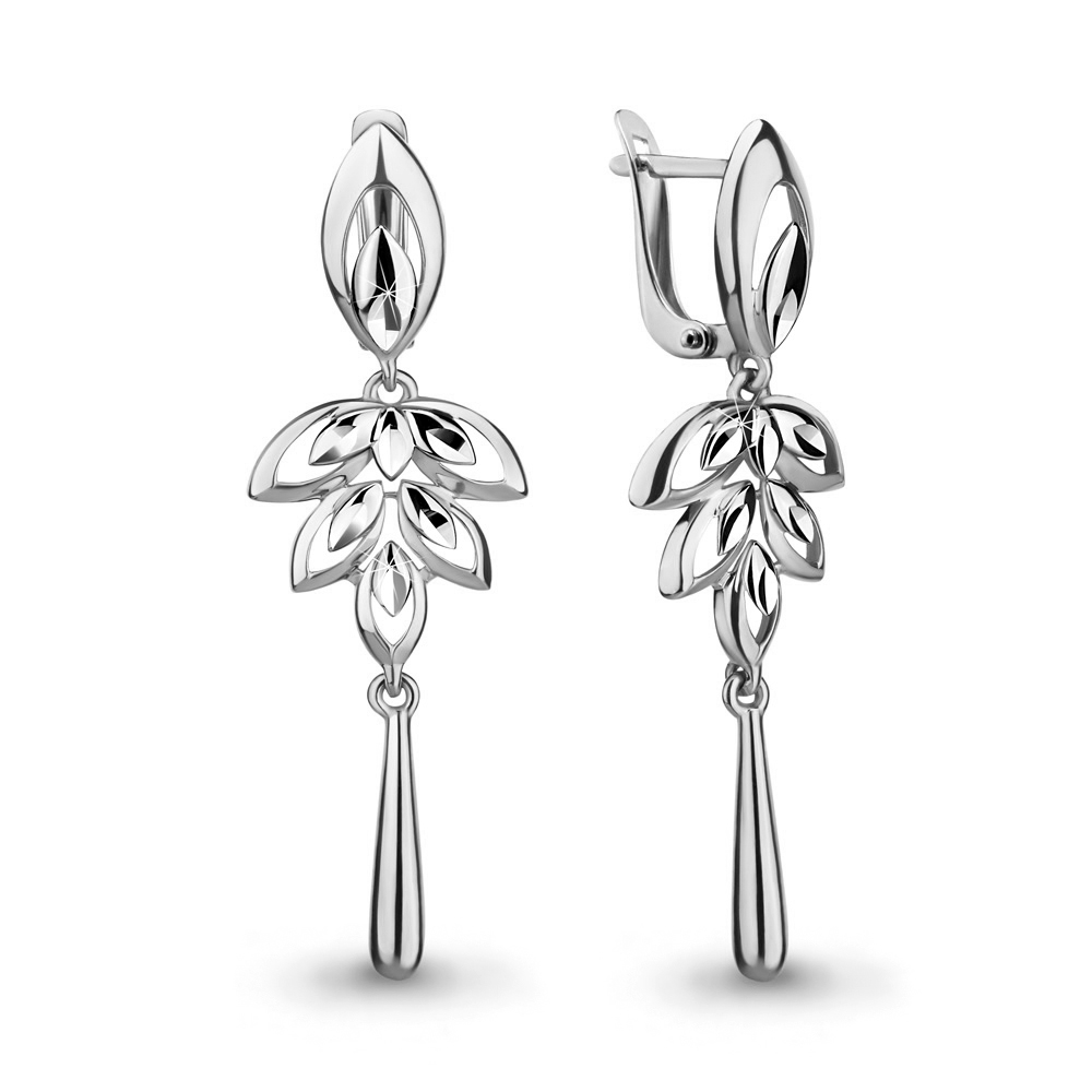 

Серьги из серебра Aquamarine 33521_925_р, 33521_925_р