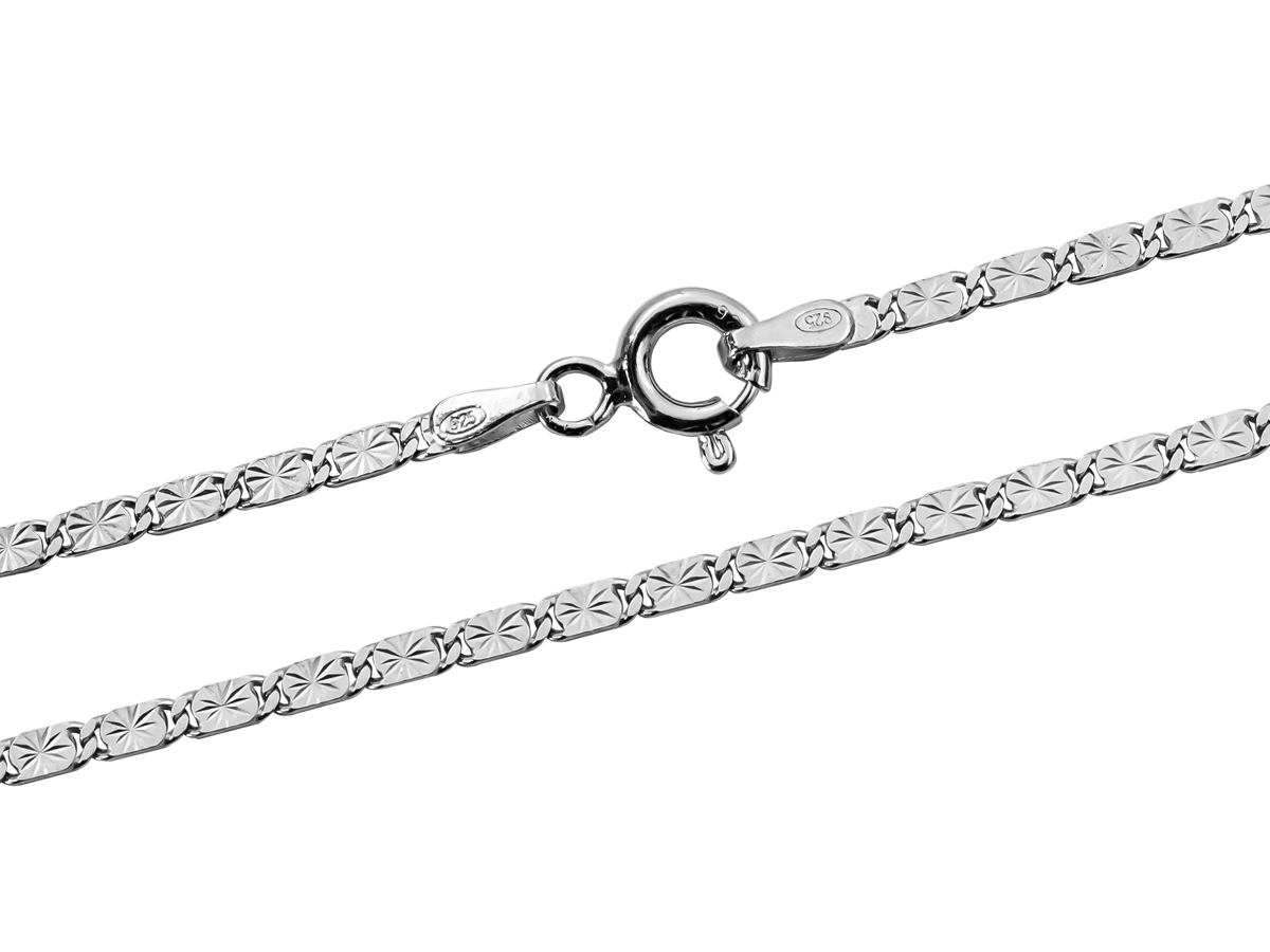 

Цепочка из серебра 50 см Мастерская Алёшиных С33.145.08.15С, С33.145.08.15С