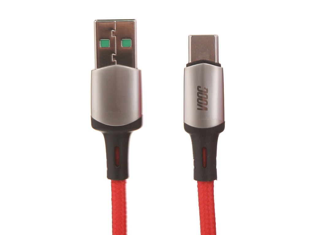 

Аксессуар Baseus Cafule Cable USB - Type-C 2m Red CATKLF-VB09, CATKLF-VB09