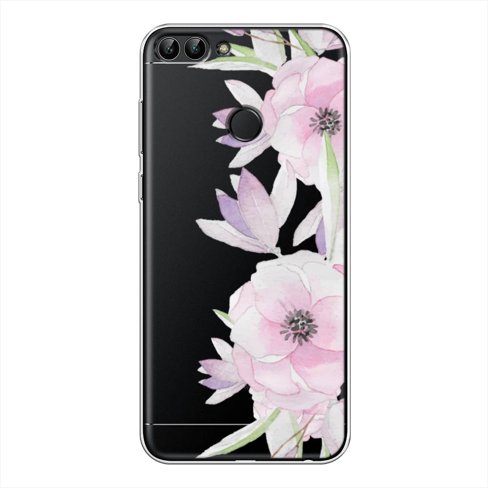 

Чехол Awog на Huawei P Smart "Нежные анемоны", Розовый;черный;фиолетовый, 64050-8