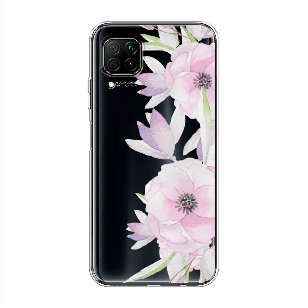 

Чехол Awog на Huawei Nova 6 SE "Нежные анемоны", Розовый;черный;фиолетовый, 611750-8