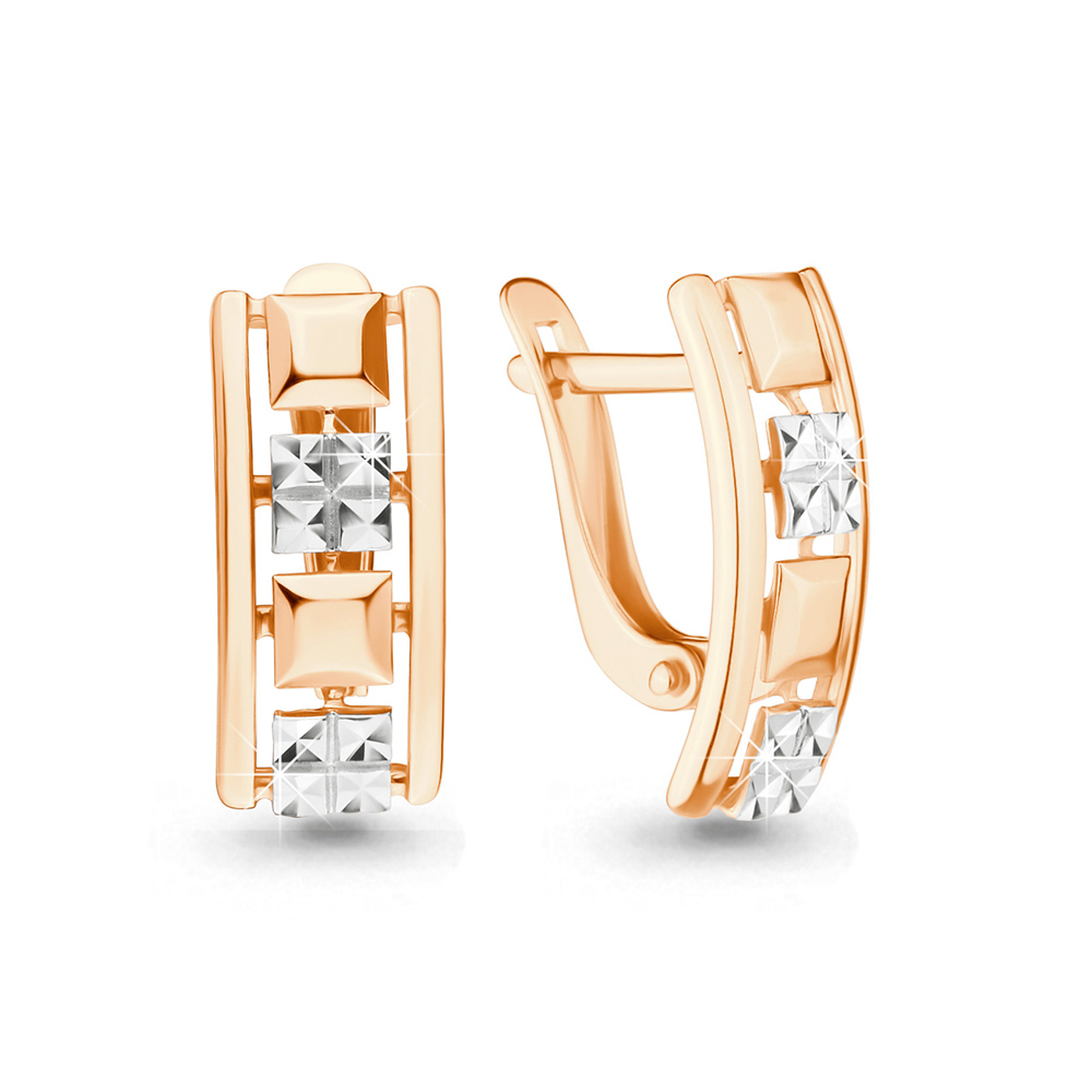 

Серьги из серебра Aquamarine 33504_925_з, 33504_925_з