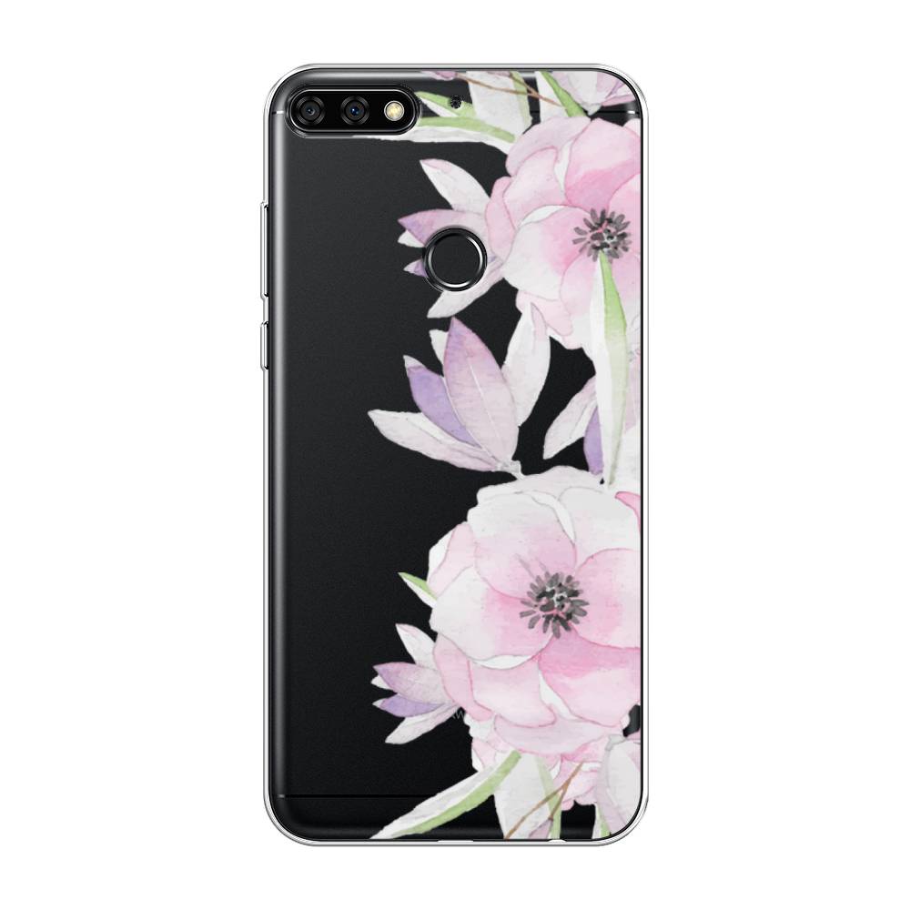 

Чехол Awog на Huawei Nova 2 Lite "Нежные анемоны", Розовый;черный;фиолетовый, 64650-8