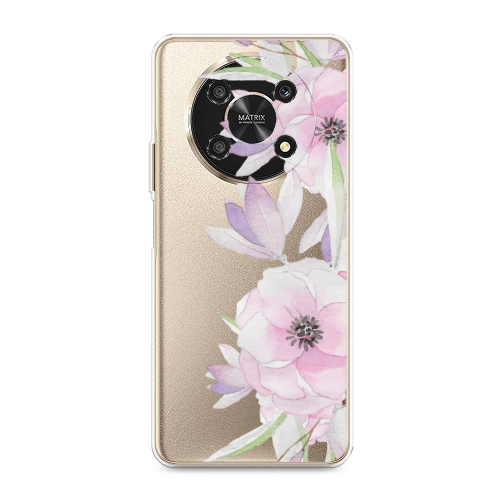 фото Чехол awog "нежные анемоны" для honor x30