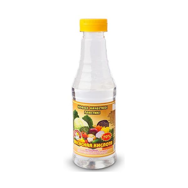 

Уксусная кислота Сделано со Вкусом 70% 170 мл
