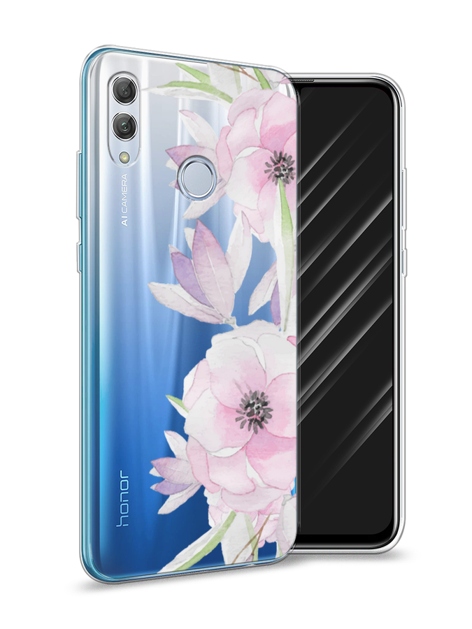 

Чехол Awog на Honor 10 Lite "Нежные анемоны", Розовый;черный;фиолетовый, 67550-8