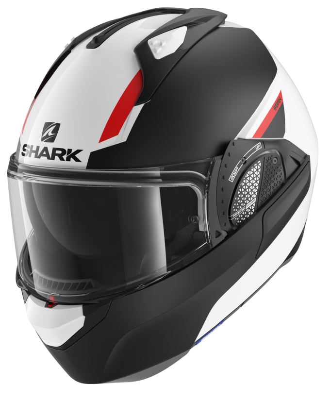 фото Шлем shark evo gt sean арт.he8913e-wkr-m white/black/red m