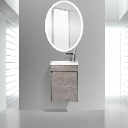 

BelBagno Мебель для ванной BelBagno Pietra Mini 46 L stucco cemento