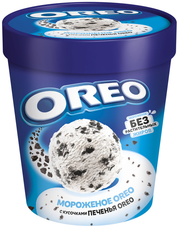 Мороженое Oreo с кусочками печенья, 480 мл