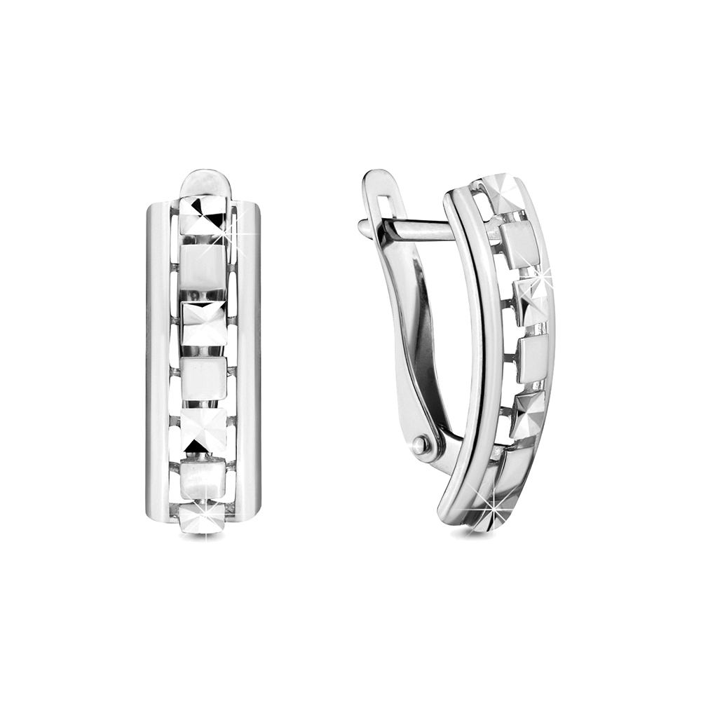 

Серьги из серебра Aquamarine 33503_925_р, 33503_925_р
