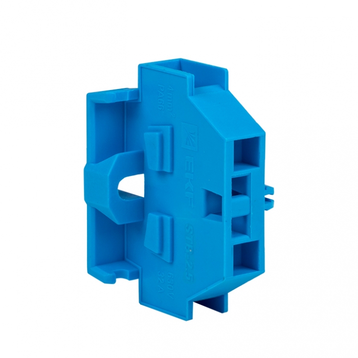 Миниклемма STB-2.5 24A синяя EKF PROxima 200 шт 100031330582