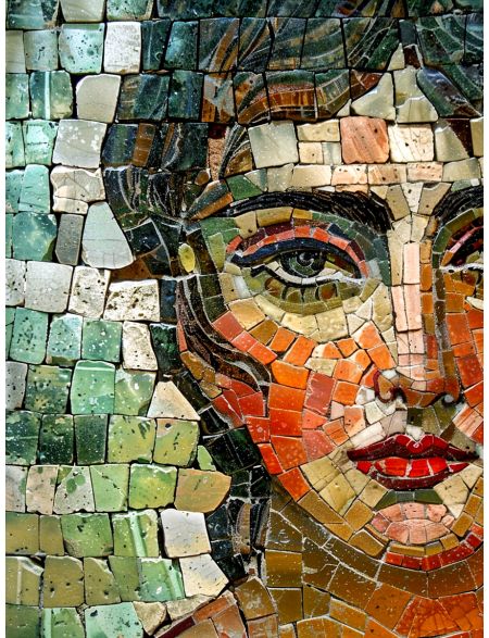 

Алмазная мозаика без подрамника Античная мозаика, 25x20 см, 39 цветов, 85949, РА-864