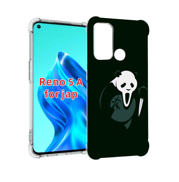 

Чехол MyPads Панда-крик для Oppo Reno 5A, Прозрачный, Tocco