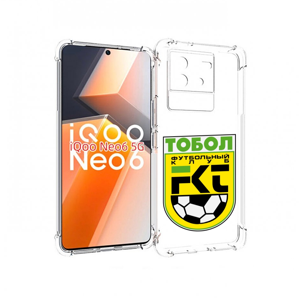 

Чехол MyPads фк тобол мужской для Vivo iQoo Neo 6 5G, Прозрачный, Tocco
