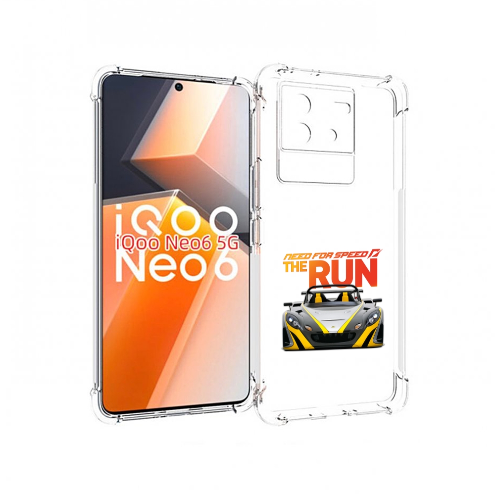 

Чехол MyPads гонка для Vivo iQoo Neo 6 5G, Прозрачный, Tocco