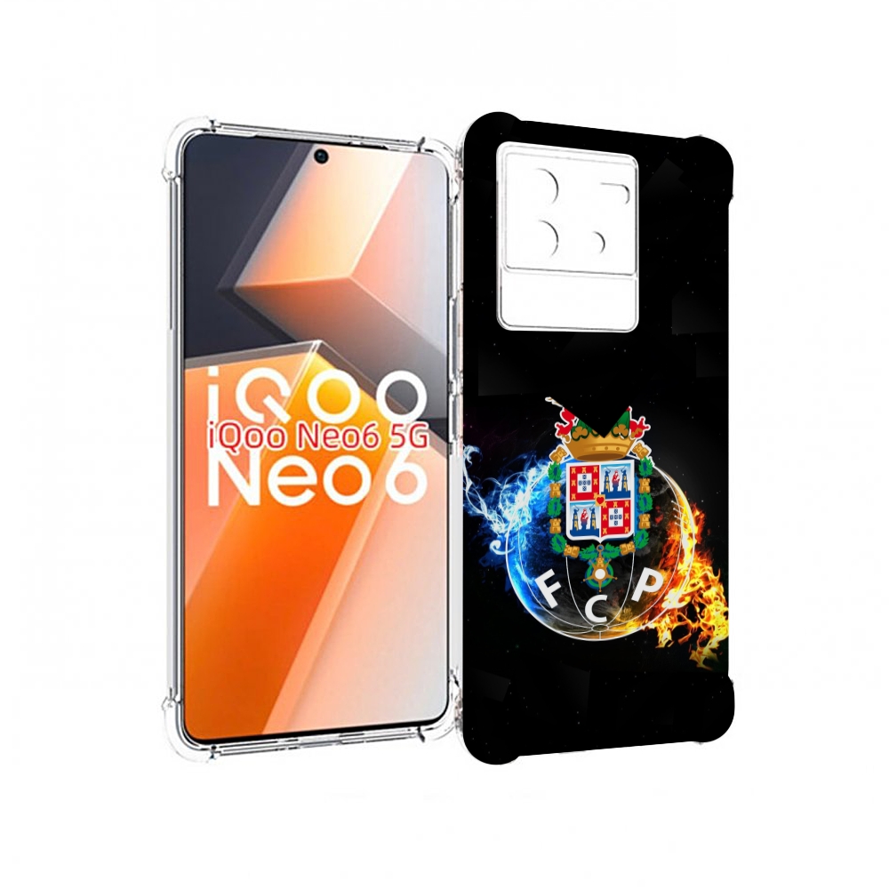 

Чехол MyPads фк порту для Vivo iQoo Neo 6 5G, Прозрачный, Tocco