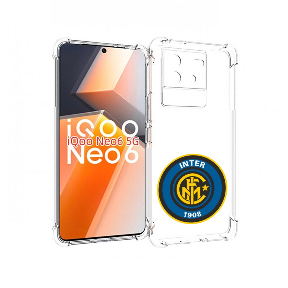 

Чехол MyPads фк интер мужской для Vivo iQoo Neo 6 5G, Прозрачный, Tocco