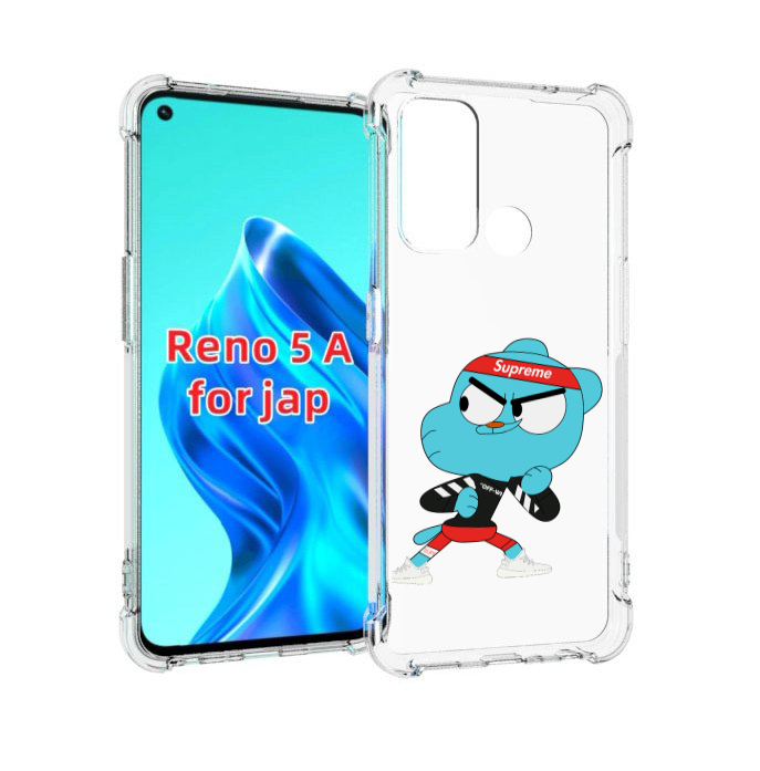 

Чехол MyPads Модный-Гамбол для Oppo Reno 5A, Прозрачный, Tocco