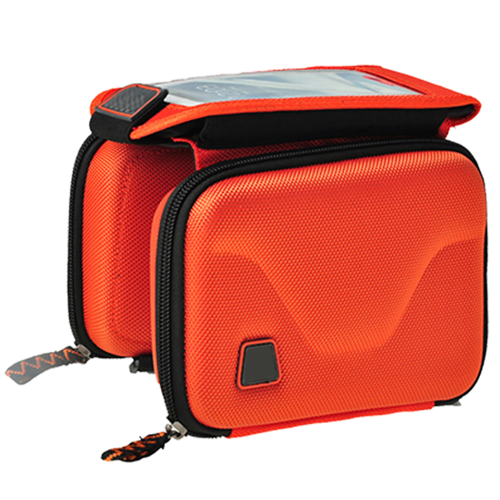 

Велосипедная сумка для смартфона 6" MoscowCycling, цвет оранжевый, 19х12х5 см, Bag-1
