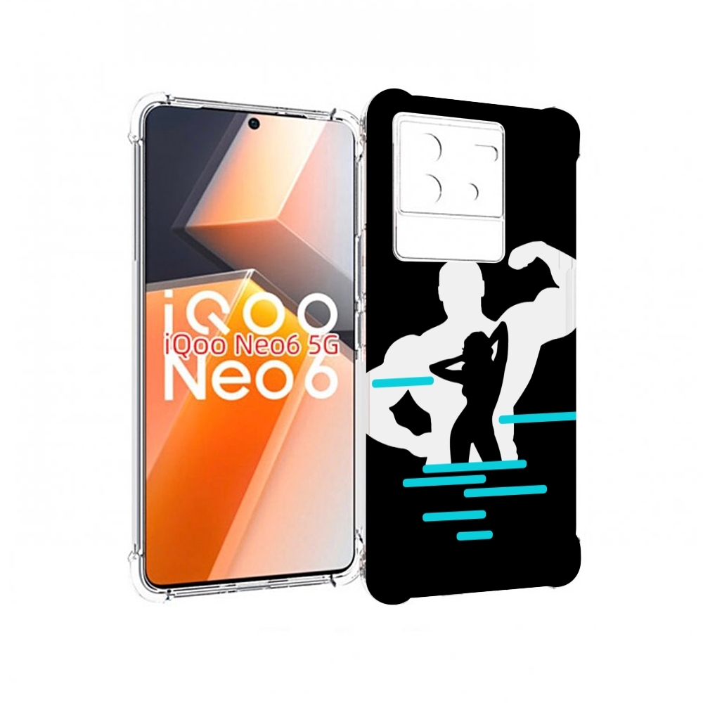 

Чехол MyPads фитнес-тренировка для Vivo iQoo Neo 6 5G, Прозрачный, Tocco